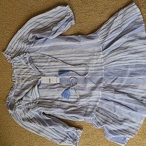 NWT PILYQ Bay Stripe Bella Tunic